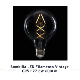 Bombilla LED vintage filamento