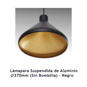 Lámpara Suspendida de Aluminio
